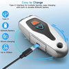 Ultrasonic Anti Barking Device - 32ft Range, Rechargeable (Silver Grey)