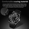 addies MY-1601 Luminous Version Silicone Watchstrap Quartz Watch, Support Calendar, Size:S(Gray)