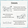 S925 Sterling Silver Bow Women Earrings(SCE1707)