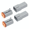 2 PCS DT04-4P / DT06-4S With Copper Car Waterproof Connector Conductive Connection Terminal