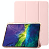 Clear Acrylic Leather Tablet Case For iPad Air 13 2024 / Pro 12.9 2022/ 2021 / 2020 / 2018(Pink)