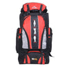 90L+10L  Multifunctional Outdoor Large Capacity Waterproof Nylon Hiking Bag(Red)