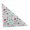 Christmas Dog Bibs 3 Pack - Soft Polyester Triangle Scarf