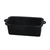 For Blackstone Baked Oil Box Silicone Inner Linery Baking Dish Oil Collector Barbecue Cup Pad(Black)