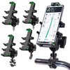 A02 Motorcycle Mobile Phone Navigation Bracket Car Riding Anti-shock Aluminum Alloy Rack(Rearview Mirror Model)