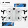For DJI Neo Sunnylife 2016S Drone Color 3-Blade Propeller, Quantity:2 pairs(Black)