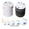 24 PCS 80x1.5mm Round EVA Foam Double-sided Adhesive Strong High-viscosity Sponge Sticker(Black)