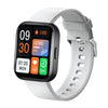 GTS6 1.69 inch Runmefit  Pressure MET BT Call Smart Watch, Heart Rate / Blood Pressure / Body Temperature(Grey White)