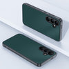 For Samsung Galaxy S24 FE 5G Ultra-thin Plain Skin Leather Phone Case(Green)