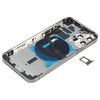 iPhone 12 Pro Back Cover Assembly (Black) - Wireless Charging