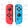 Left and Right Bluetooth Wireless Joypad Gamepad Game Controller for Switch(Blue + Red)