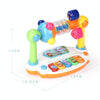 Early Childhood Education Learning Piano Enlightenment Light and Music Machine(Color Box)