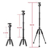 Xiletu FM5S-MINI 5-Section Folding Legs Mini Desktop Tripod Mount(Red)