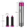 5 In 1 Hot Air Comb Automatic Curling Iron Square Model Hair Styling Comb Curling And Straightening, Plug: EU Plug