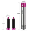 5 In 1 Hot Air Comb Automatic Curling Iron Square Model Hair Styling Comb Curling And Straightening, Plug: US Plug