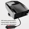 8265 Vehicle-Mounted Cooling And Heating Fan Defogger(24V Black)