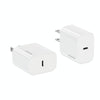USAMS CC228 20W Fast Charging Charger Set, USB-C / Type-C to 8 Pin(US Plug)