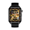 Ochstin 5HK28 1.78 inch Square Screen Silicone Strap Smart Watch Supports Bluetooth Call Function/Blood Oxygen Monitoring(Black)