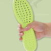 1pair High Elasticity Breathable Sweat Absorbent Shock Absorbent Cuttable Insoles, Size: 45-46(Green+Black)