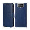 For Asus Zenfone 8 Flip Crystal Texture Leather Phone Case(Royal Blue)