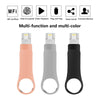 8GB USB 3.0 + 8 Pin + USB-C / Type-C 3 in 1 Mobile Computer Metal U-Disk(Black)