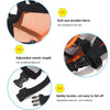 Bulldog Muzzle, Breathable Mesh, Orange, Size M