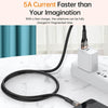 awei CL-229T USB A to Type-C with Chip Braid Fast Data Charging Cable, Length:1.2m(Black)
