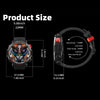 LOKMAT ZEUS 5 PRO 1.46 Inch 5ATM Waterproof Flashlight Bluetooth Call Smart Watch(Red)