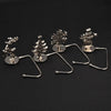 Christmas Decorative Hook Cartoon Christmas Hanger, Spec: Silver Deer