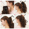 Women Curly Hair Short Ponytail Wig With Shark Clip(16H613 #)