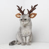 Large Dog & Cat Reindeer Antlers Christmas Costume Headband
