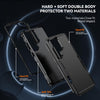 For Samsung Galaxy S25 Ultra 5G TPU + PC Shockproof Protective Phone Case(Black)