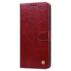 For Xiaomi Redmi Note 8 Pro Business Style Oil Wax Texture Horizontal Flip Leather Case, with Holder & Card Slots & Wallet(Red)