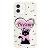 For iPhone 11 Skin Feeling Jelly TPU Hybrid PC Phone Case(Love Cat White)