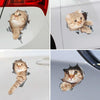 Style 4 Small 3D Stereo Cat Car Sticker Car Body Scratches And Occlusion Stickers
