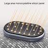 Car Wireless Negative Ion Solar Air Purifier(Blue)