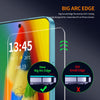 For Xiaomi Poco F6 Pro 5pcs ENKAY 9H Big Arc Edge High Aluminum-silicon Tempered Glass Film