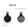 3 Pairs Mountain Bike Semi-Metallic Brake Pads M355 Oil Disc BB5 Resin Disc Brakes, Bagged(DB-S8)