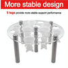 Round Chess Mold Stand Without Silicone Mold(Transparent)
