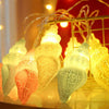 1.5m 10 LEDs Small Conch Creative LED Light String Home Room Holiday Decoration(Warm White Light)