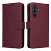 For Samsung Galaxy A26 5G BETOPNICE BN-005 2 in 1 Detachable Imitate Genuine Leather Phone Case(Wine Red)