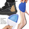 1pair Sneakers Martin Boots Anti-Abrasion Heel Stickers Heel Invisible Self-Adhesive Shoe Stickers, Color: Black Thick