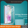 For Samsung Galaxy A36 5G imak Shockproof Airbag TPU Phone Case(Transparent)