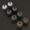 Siamese Massage Ball Fingertip Spinner Toy Decompression Artifact(Silver)