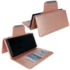 For Samsung Galaxy S25 5G Multifunctional 7-Card Wallet Leather Phone Case(Rose Gold)