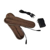 USB Electric Powered Heated Insoles Keep Feet Warm Pad with USB Cable & Power Adapter, Size: 39-40 yard(Brown)