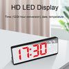 6631 LED Digital Display Multifunctional Electronic Clock Desktop Temperature Mirror Alarm Clock(Color Light)