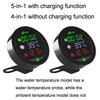 Morfayer YL-M05 4 In 1 Environmental Temperature Model 9-24V LED Night Vision Motorcycle Modification Instrument