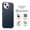 For iPhone 15 Carbon Fiber Series IMD Phone Case(Blue)