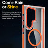 For Samsung Galaxy S25 Ultra 5G Dual-Color Clear Acrylic Hybrid TPU MagSafe Phone Case(Grey)